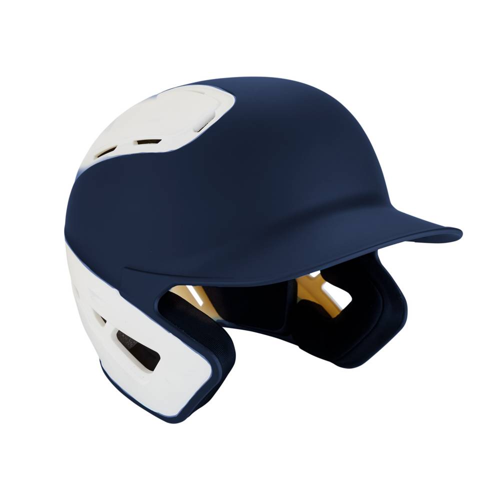 Capacete Mizuno B6 Baseball Batting - Homem - Azul Marinho/Branco - XJPRZ5721